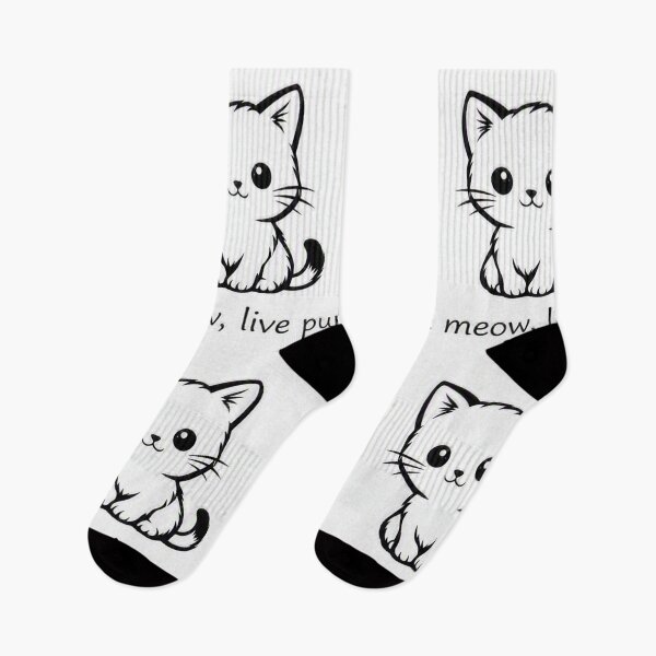 Item preview, Minimalist cat love shirt design in black and white  designed and sold by wallartofmio.