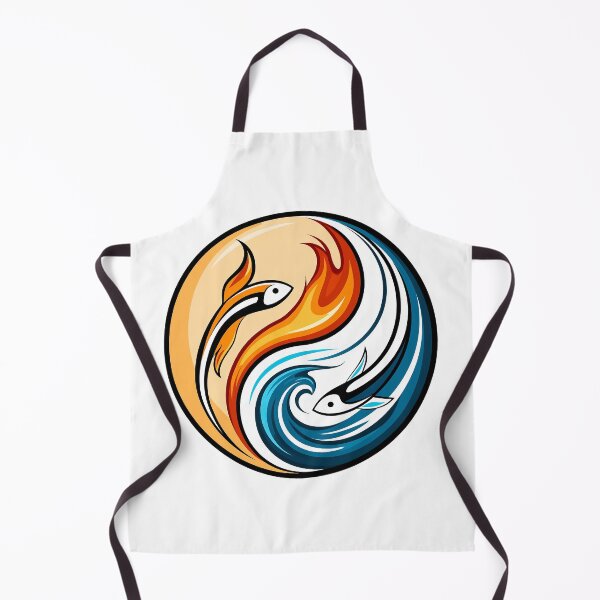 Item preview, yin yang symbol with fish designed and sold by TanyaLovus.