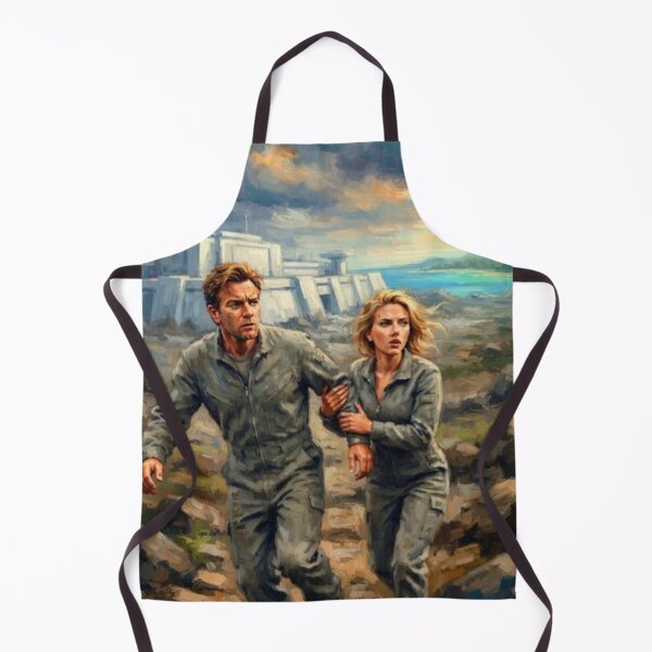 Item preview, The Island Sci-Fi Escape Fine Art Tribute designed and sold by Art's Diner.