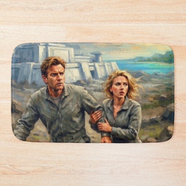 Item preview, The Island Sci-Fi Escape Fine Art Tribute designed and sold by Art's Diner.