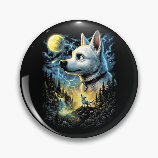 Item preview, Super Dog Thunder Magic Night designed and sold by DamianRoy88.
