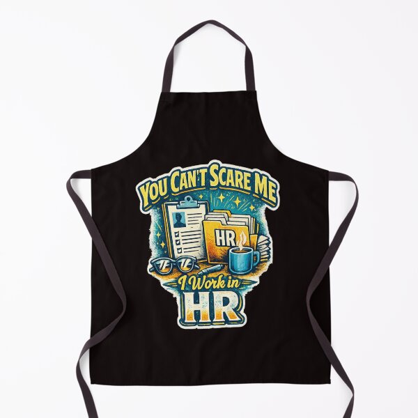 Item preview, You Can't Scare Me I Work In HR Funny Human Resources Retro Neon Design designed and sold by CraftCharm.