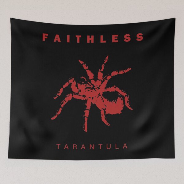 Item preview, Faithless Tarantula T-Shirt | Electronic Music Tribute | Minimalist Graphic Tee | Dance Music Apparel designed and sold by THE MODA STEREO.