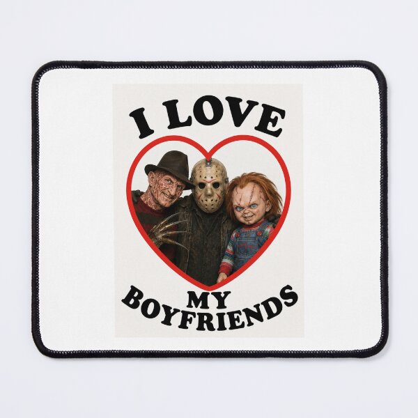 Item preview, Freddy krueger jason voorheers chucky dollkfc i love my boyfriends birthday funny prank meme gift weird designed and sold by CheeseBlueprint.