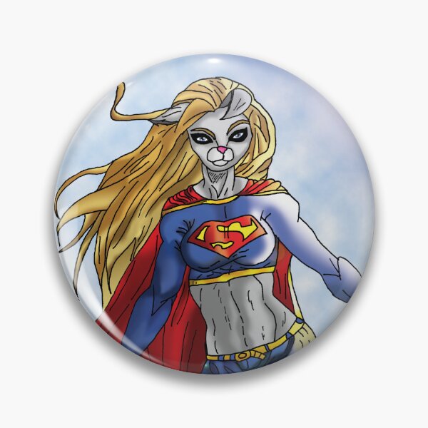 Item preview, Anthro Cat Supergirl designed and sold by PrinceTumi.