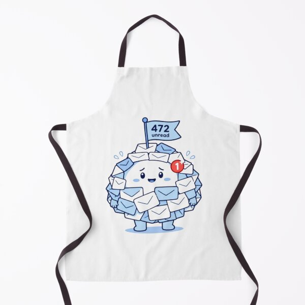 Item preview, Unread Emails Inbox Zero Cute Office Humor designed and sold by ByKayaPrints.