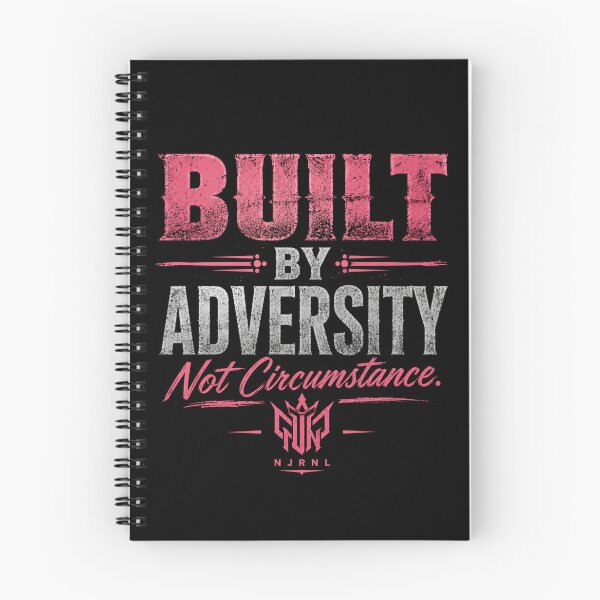 Item preview, Built by Adversity Not Circumstance Motivation designed and sold by NJRNL Apparel .