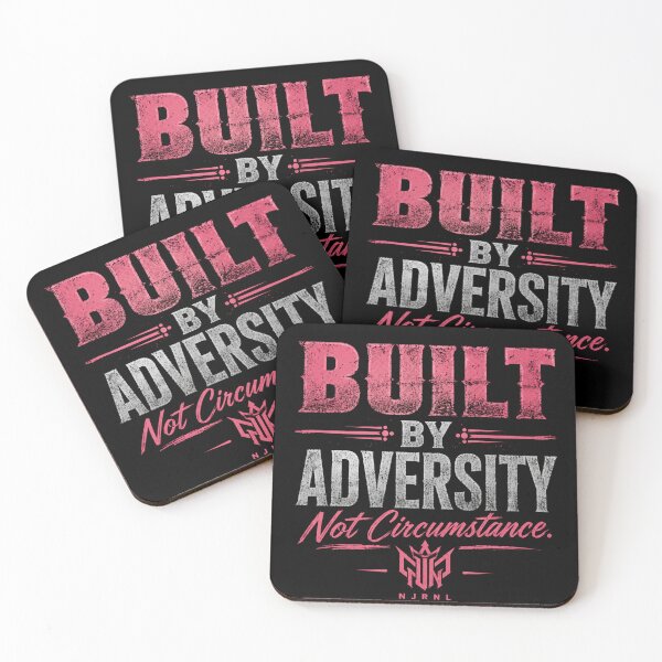 Item preview, Built by Adversity Not Circumstance Motivation designed and sold by NJRNL Apparel .