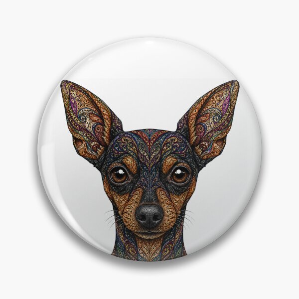 Item preview, Miniature Pinscher designed and sold by PaintedbyCarol.