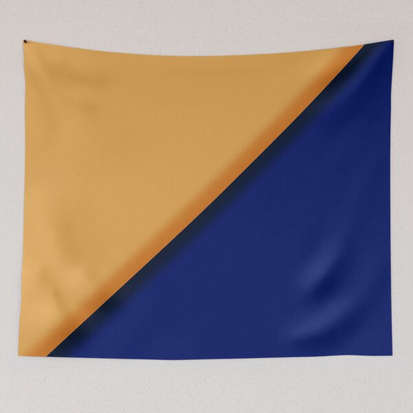 Item preview, Minimalist Mustard Yellow and Navy Blue designed and sold by pluielegere.