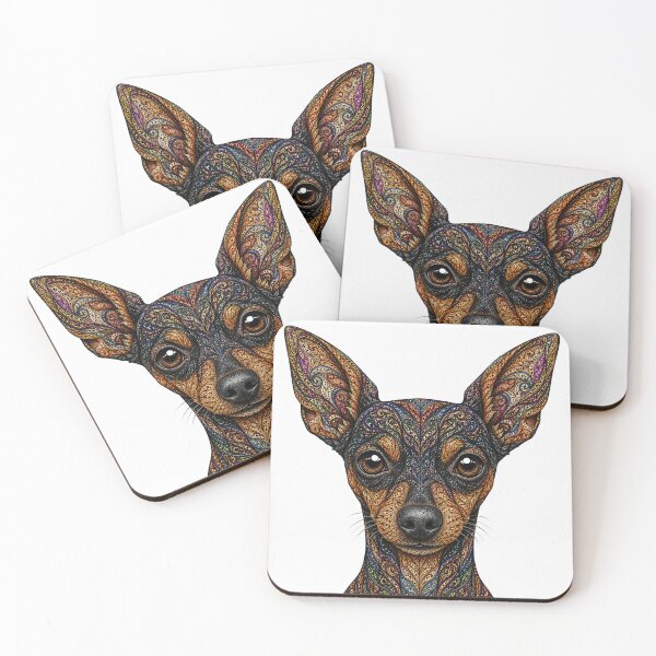 Item preview, Miniature Pinscher designed and sold by PaintedbyCarol.