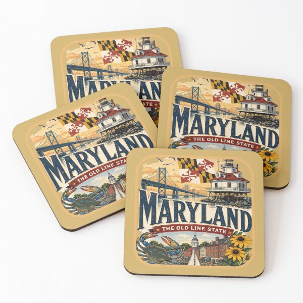 Item preview, Maryland USA  designed and sold by PamLeeDesign.