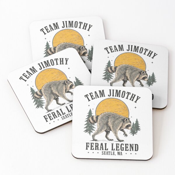 Item preview, Team Jimothy Feral Regend Raccoon  designed and sold by charoen-design.