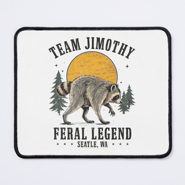 Item preview, Team Jimothy Feral Regend Raccoon designed and sold by charoen-design.