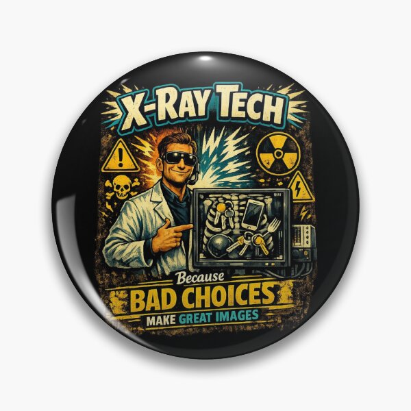 Item preview, Bad Choices Make Great Images Funny X-Ray Tech Pun designed and sold by Timeless Junction.