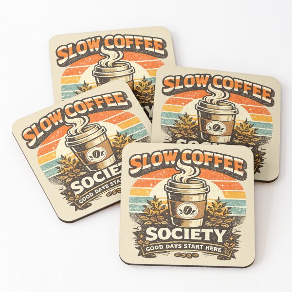 Item preview, Slow Coffee Society designed and sold by dmayuscula.