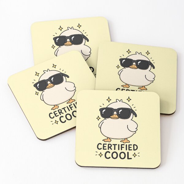 Item preview, Certified Cool Duck  designed and sold by MonkiFlipp.