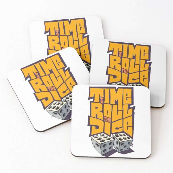 Item preview, Time to Roll the Dice Comic Style Typographic Illustration designed and sold by sukimin.