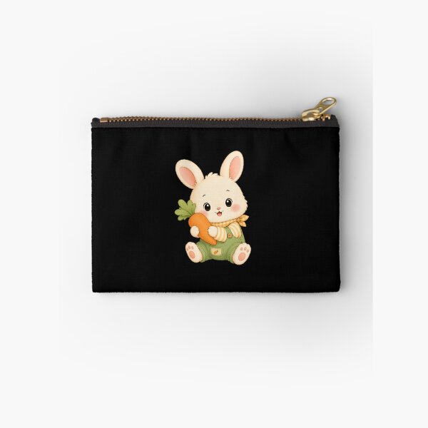 Item preview, Cute Kawaii Bunny Holding Carrot designed and sold by 0606PM.