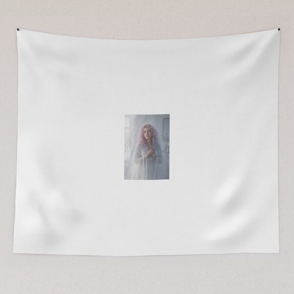 Item preview, Serene Woman in White Lace by Window designed and sold by CathryneDelamort.