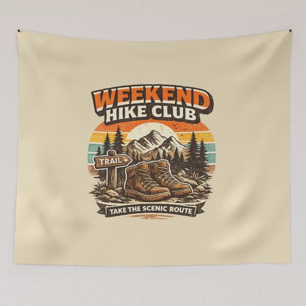 Item preview, Weekend Hiking Club designed and sold by dmayuscula.