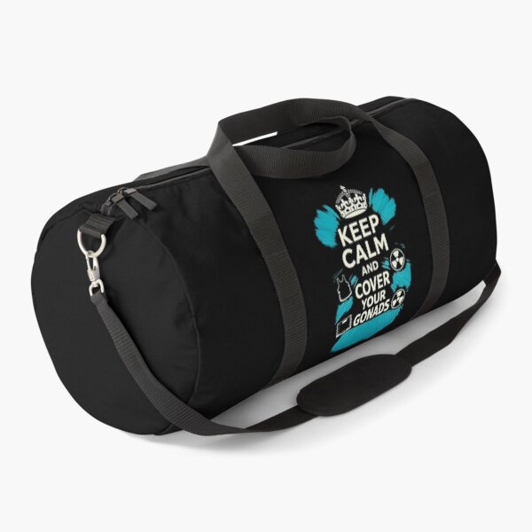 Item preview, Keep Calm And Cover Your Gonads Funny Radiology Lead Shield designed and sold by Timeless Junction.