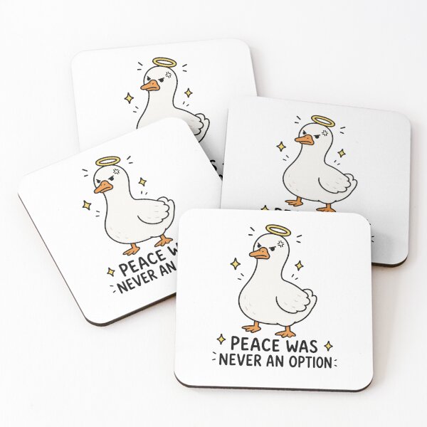 Item preview, Peace Was Never An Option Goose designed and sold by MonkiFlipp.