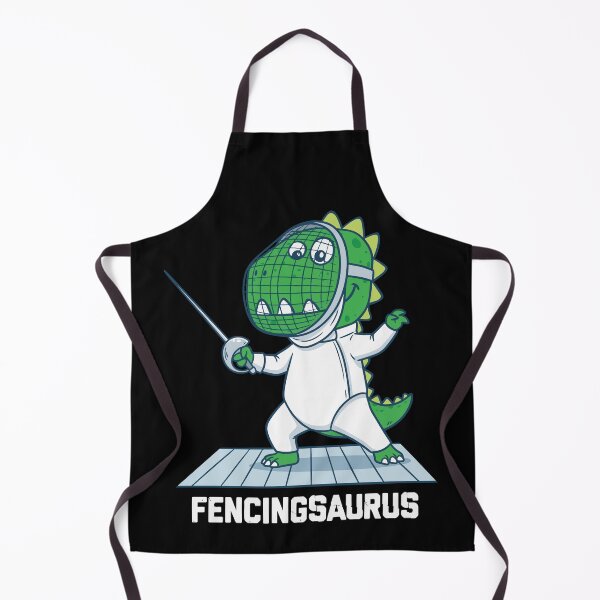 Item preview, Fencing Dinosaur Graphic - Cute T-Rex Sports Gift - Fencingsaurus designed and sold by BobaTeeStore.
