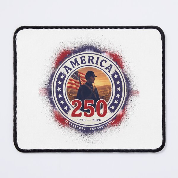 Item preview, America 250 Gettysburg T-Shirt | Civil War Soldier Silhouette Patriotic 1863 Tee v2 designed and sold by DarylWelsh2024.