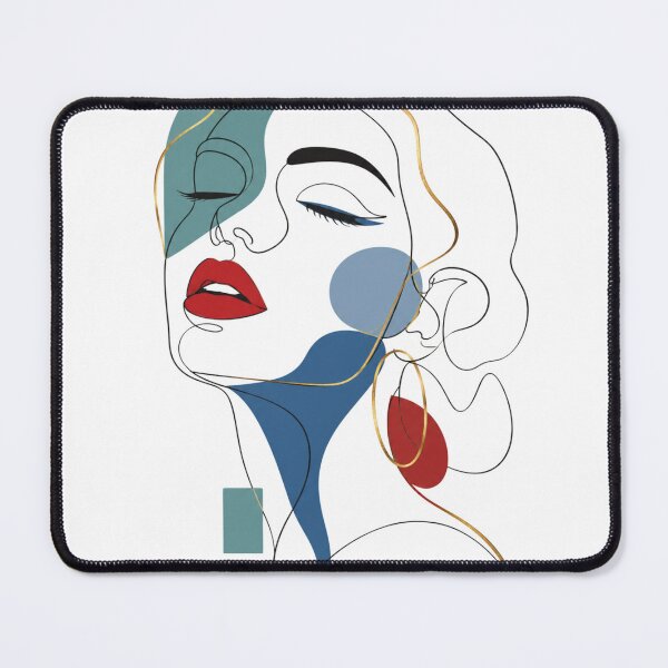 Item preview, Minimalist Line Art Woman Portrait Abstract designed and sold by DKSH1234.