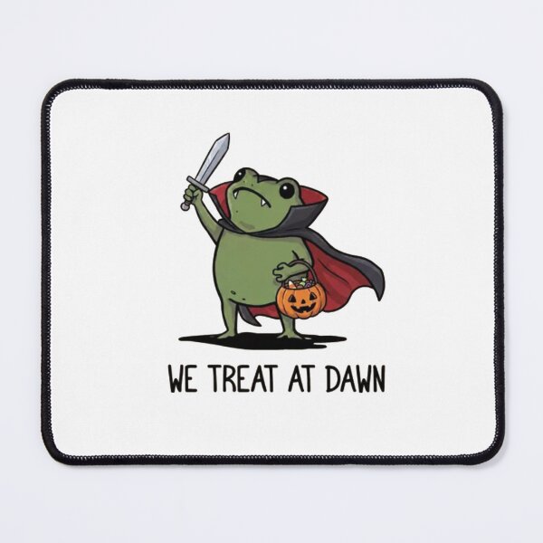 Item preview, We Treat At Dawn Halloween - Funny Frog designed and sold by Gbriel3.