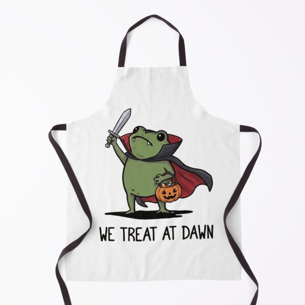 Item preview, We Treat At Dawn Halloween - Funny Frog designed and sold by Gbriel3.