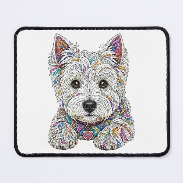 Item preview, Colorful Westie designed and sold by PaintedbyCarol.