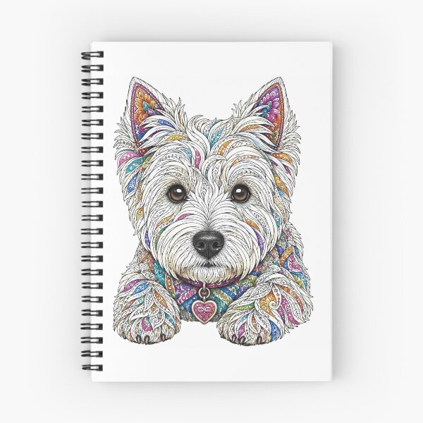 Item preview, Colorful Westie designed and sold by PaintedbyCarol.