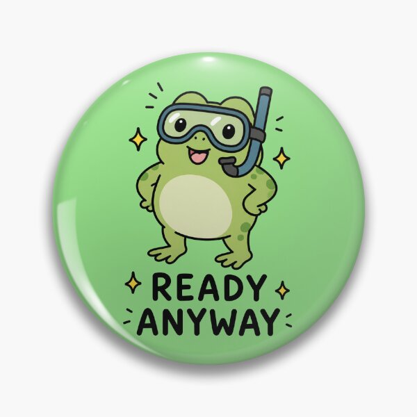 Item preview, Ready Anyway Snorkel Frog  designed and sold by MonkiFlipp.
