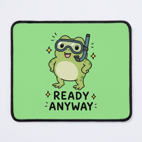 Item preview, Ready Anyway Snorkel Frog  designed and sold by MonkiFlipp.