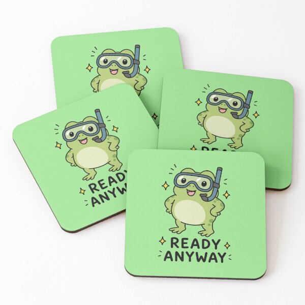 Item preview, Ready Anyway Snorkel Frog  designed and sold by MonkiFlipp.