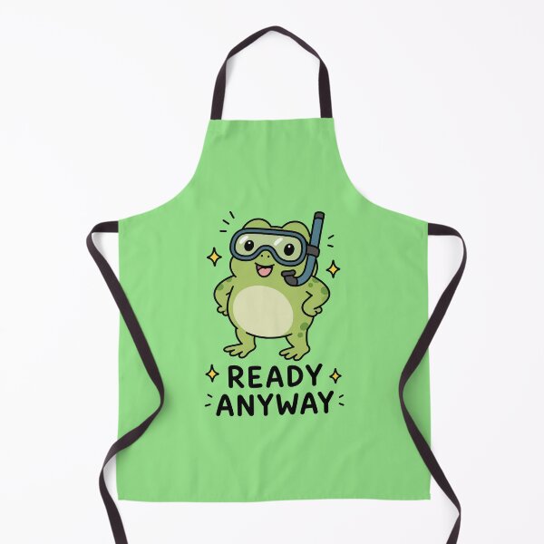 Item preview, Ready Anyway Snorkel Frog designed and sold by MonkiFlipp.