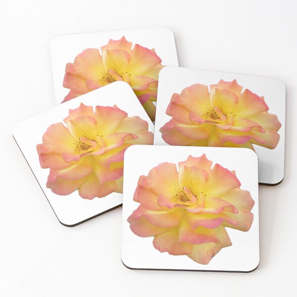 Item preview, Romantic Peach Yellow Blend Rose Photo Art designed and sold by BalkanBloomArt.