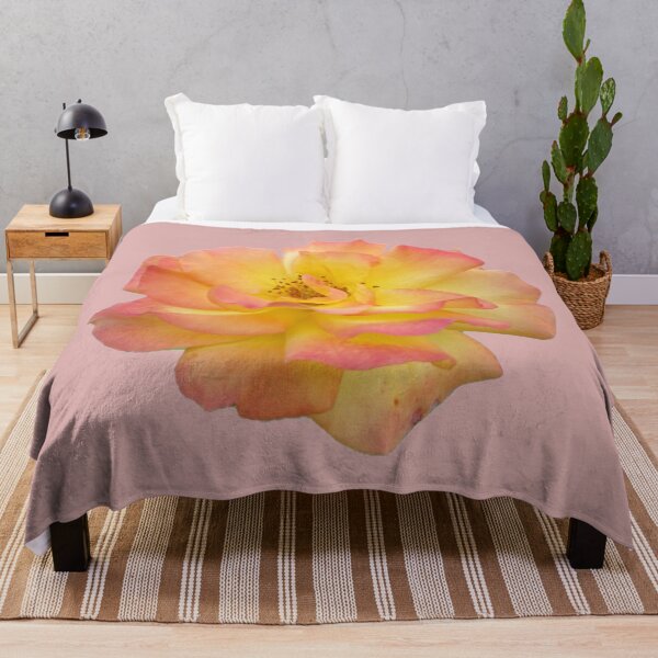 Item preview, Romantic Peach Yellow Blend Rose Photo Art designed and sold by BalkanBloom.