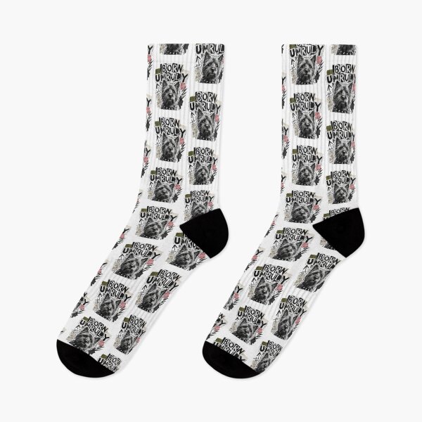 Item preview, Rebellious Scruffy Dog Born Unruly Punk Style designed and sold by AntiqueImages.