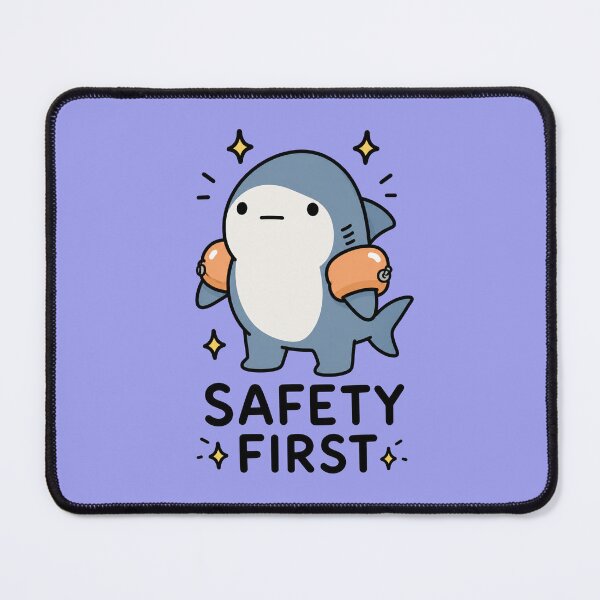 Item preview, Safety First Shark designed and sold by MonkiFlipp.