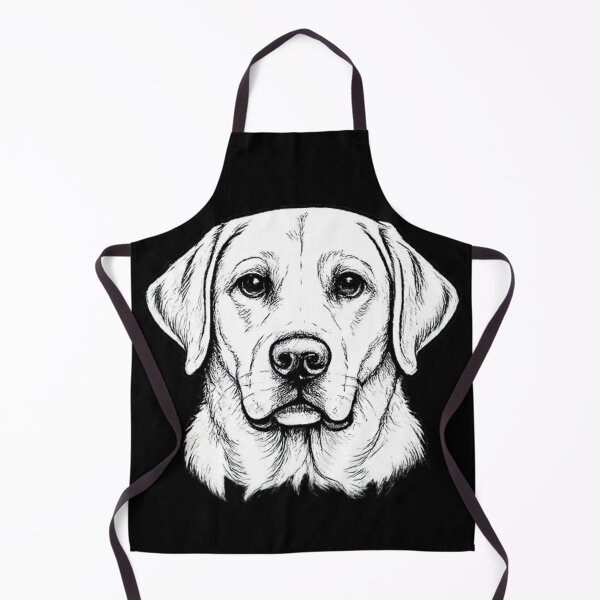 Item preview, Labrador Retriever Line Art | Premium Black & White Dog Portrait | Minimalist Pet Illustration designed and sold by zenithviv.
