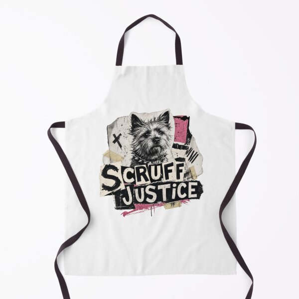 Item preview, Scruff Justice Dog Punk Rock Terrier Owner designed and sold by AntiqueImages.