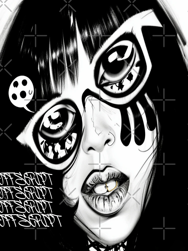 Thumbnail 4 of 4, Graphic T-Shirt, Go Off Script. designed and sold by R0X Designs .