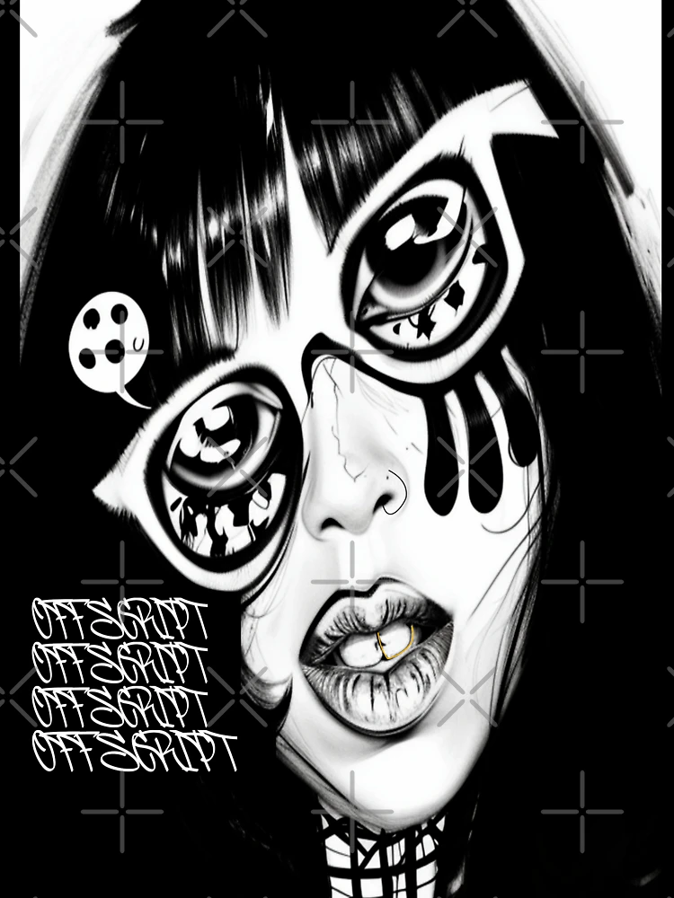Thumbnail 7 of 7, Oversized T-Shirt, Go Off Script. designed and sold by R0X Designs .