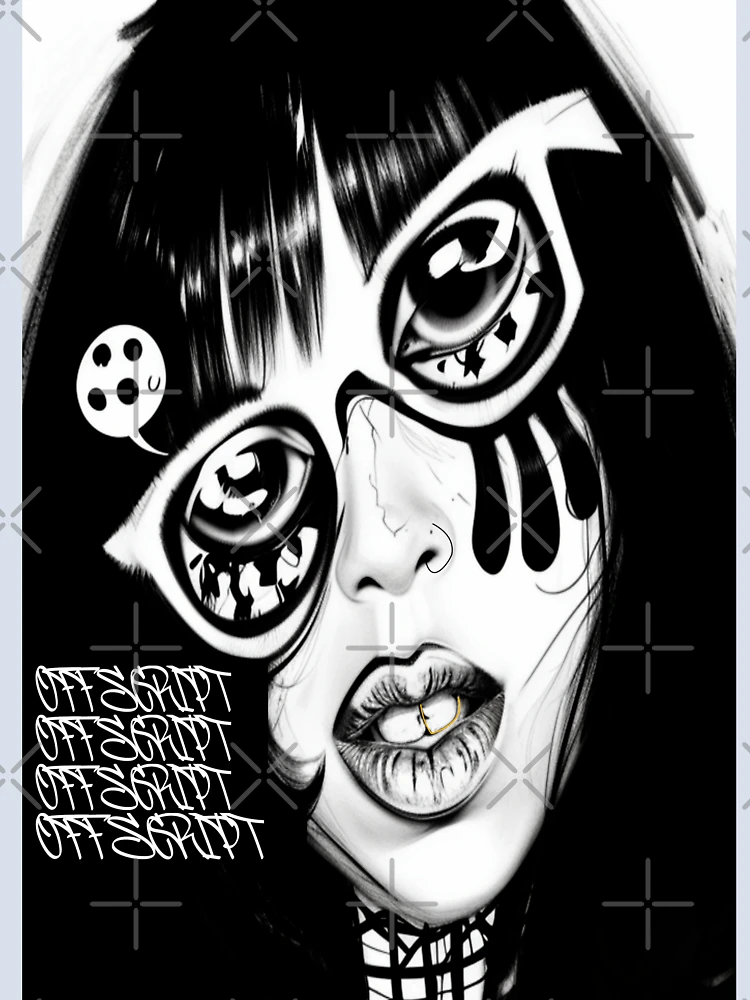Thumbnail 4 of 4, Boxy T-Shirt, Go Off Script. designed and sold by R0X Designs .