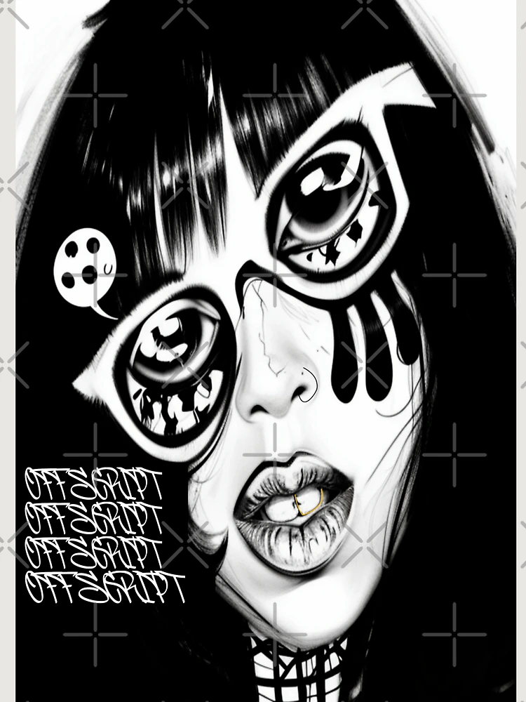 Thumbnail 6 of 6, Premium Oversized Hoodie, Go Off Script. designed and sold by R0X Designs .