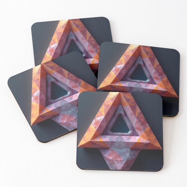 Item preview, Geometric triangle with antique textures designed and sold by Mianku | Für das Leben.