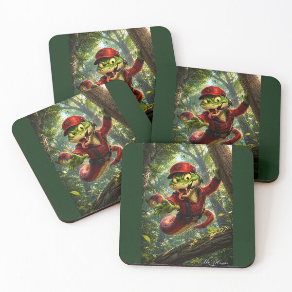 Item preview, Slinky – The Clumsy Saboteur | AdC Animals in Blue Collection designed and sold by MDCreator.
